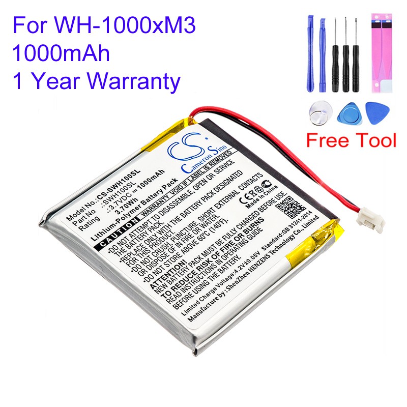 Neuftech Akku Für Sony Kopfhörer - Kompatibel Mit WH-1000XM3/XM4 Und Weiteren Modellen