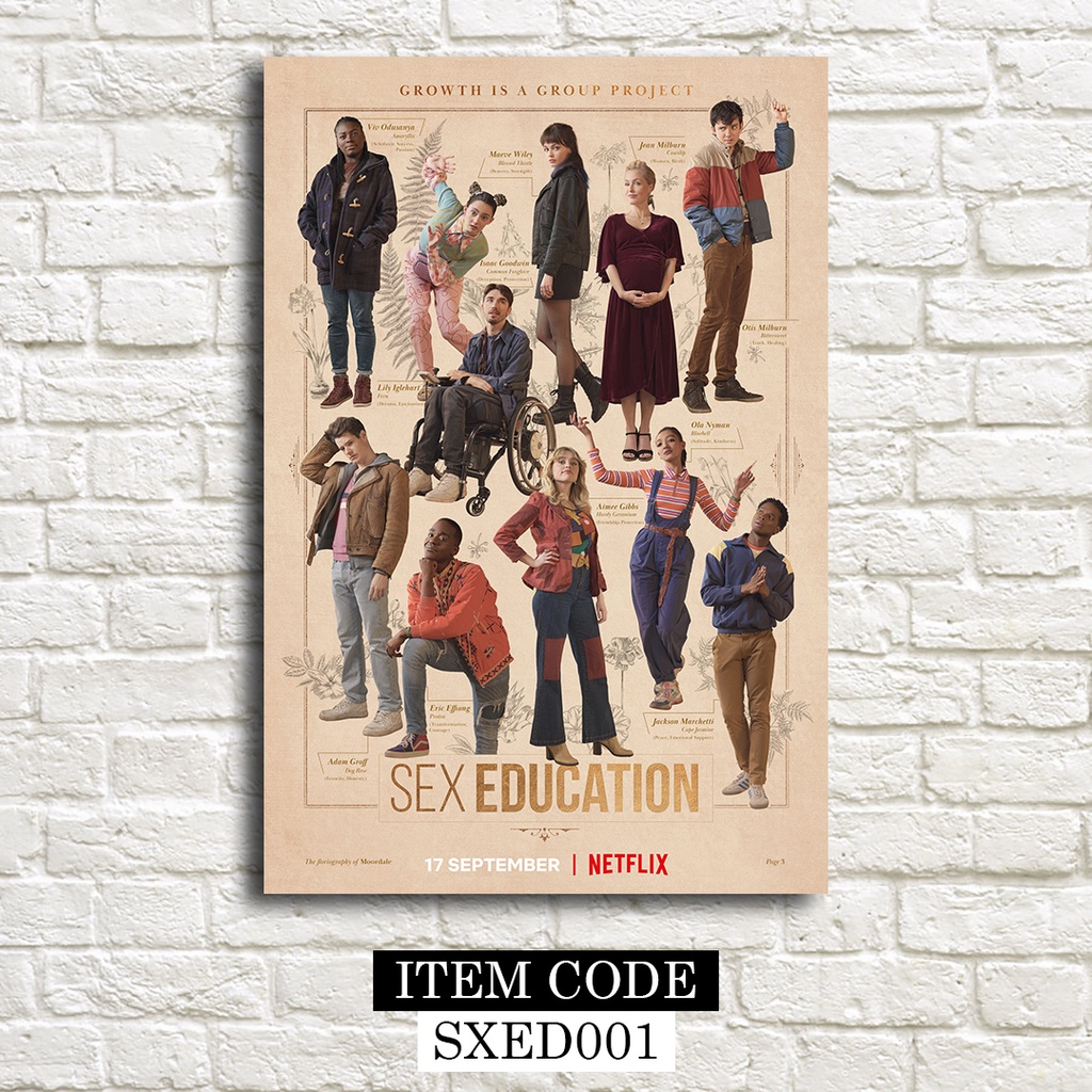 Sex Education (2019- ) Posters | Shopee Philippines