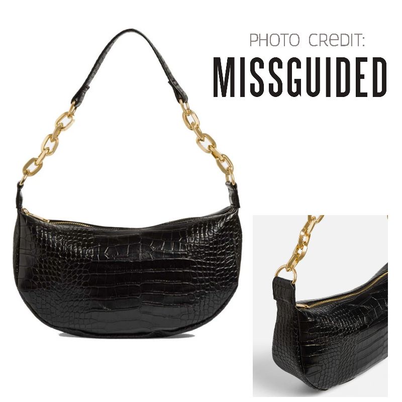 Missguided saddle online bag