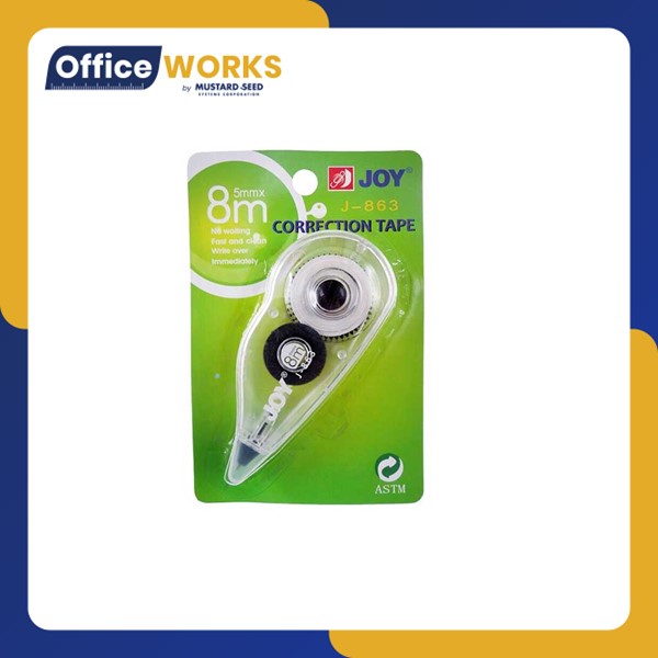 Joy Correction Tape No. J823 / Joy Correction Tape J863 / JCF581
