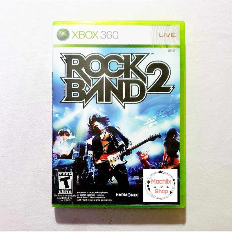 Xbox 360 Game Rock Band 2 (with freebie) | Shopee Philippines