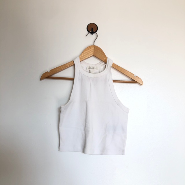 Forever 21 white halter top Shopee Philippines