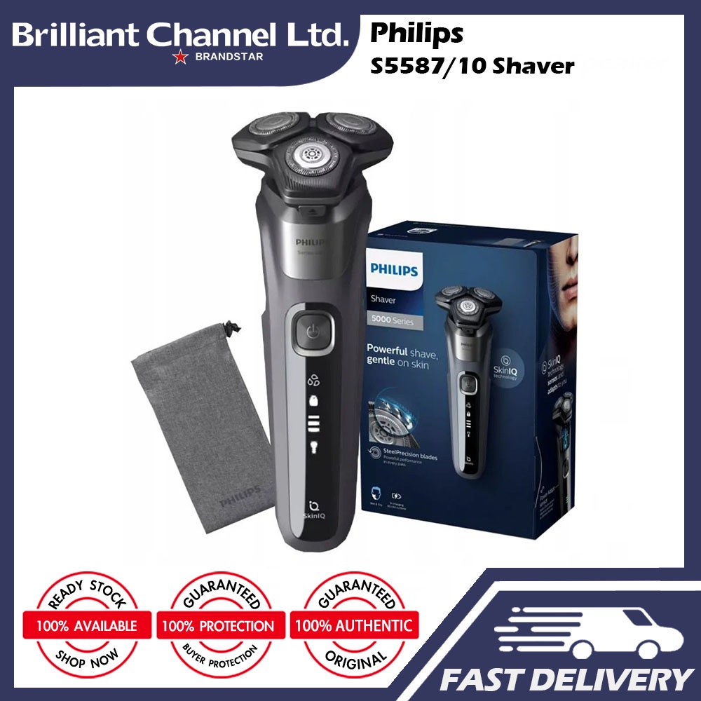 Philips S5587/10 Shaver Series 5000 Wet & Dry Electric Shaver | Shopee ...