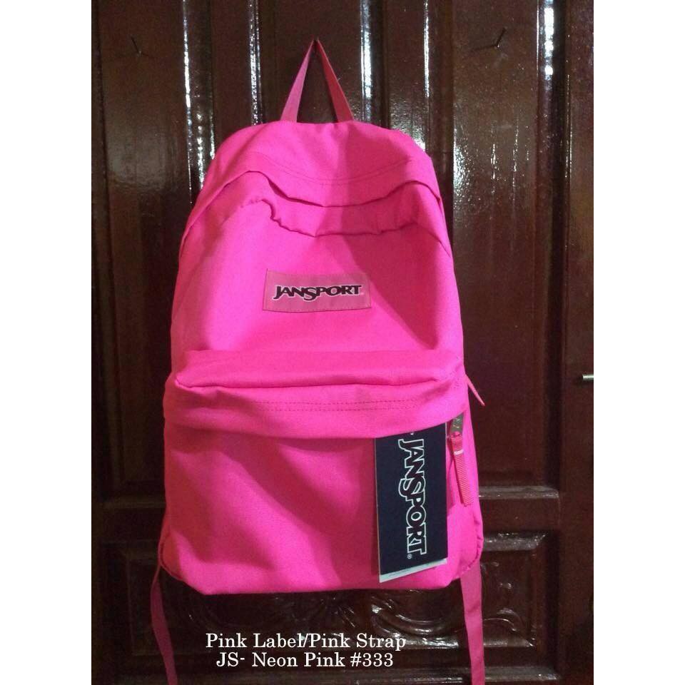 Jansport neon shop pink