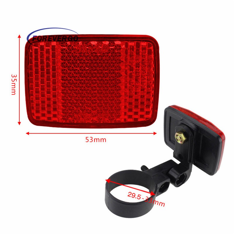 RE Bike Reflector Handlebar Reflective Front Rear Kit Light Safety Shopee Philippines