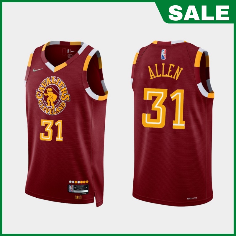 Heat Pressed Basketball Men's Jersey Cleveland Cavaliers 31 Jarrett