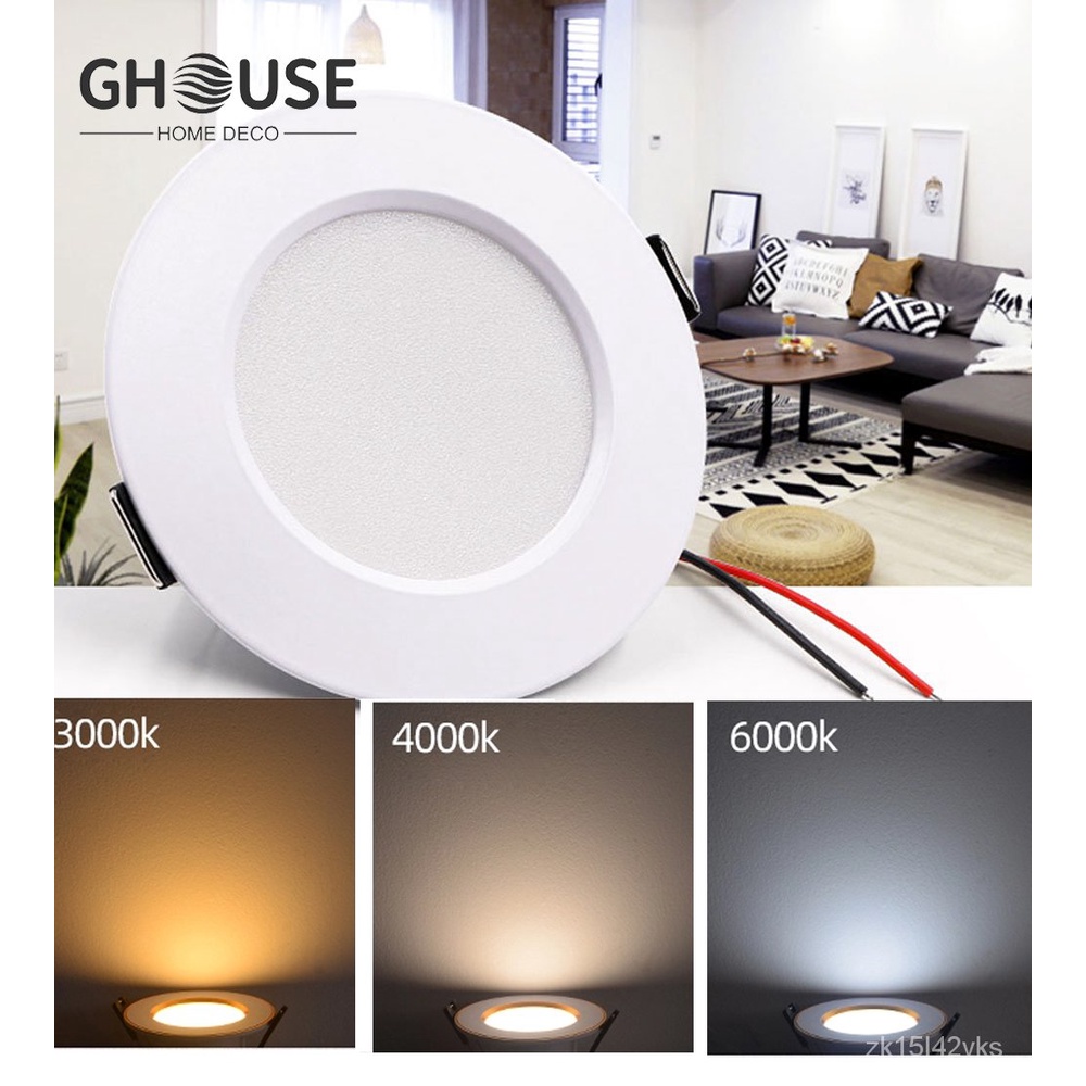 Spot Goods 10pcs G House Pin light LED for ceiling 3 in 1