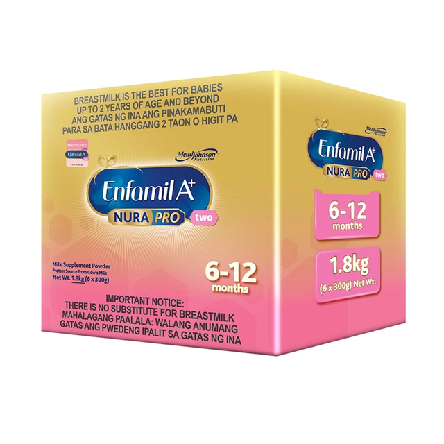 Enfamil A+ Two NuraPro 1.8kg Milk Supplement Powder for 612 Months