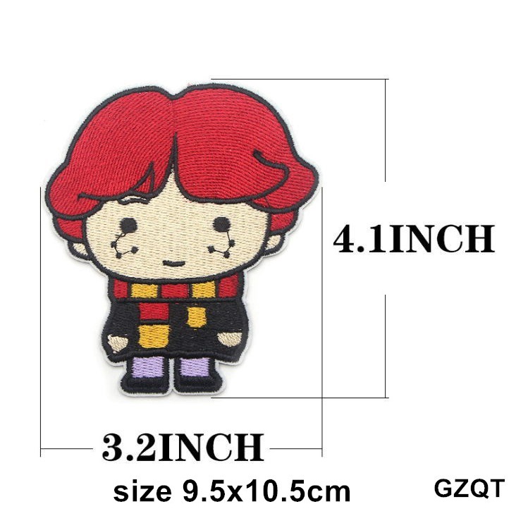 Harry Potter Hermione Embroidered Cloth Stickers Clothes Badges ...