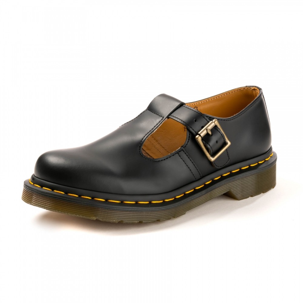 Dr martens black school shoes best sale