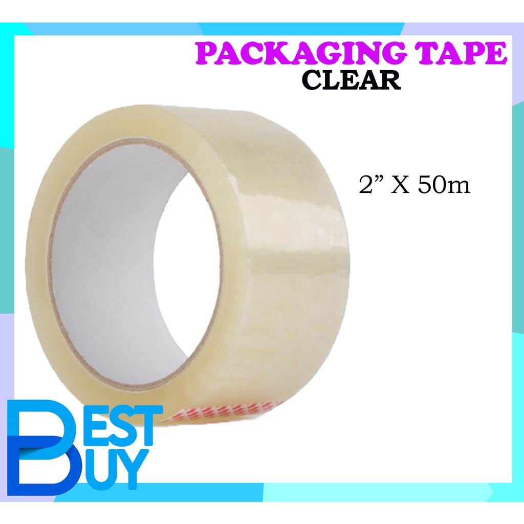 Packaging clear/brown tape - 2 inches x 50/100/200 meters, 45 microns ...