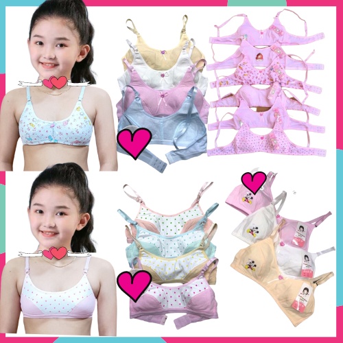 TEENS BABY BRA KIDS STARTER BRA FIT 9-14 YEARS OLD ASSORTED ONLY