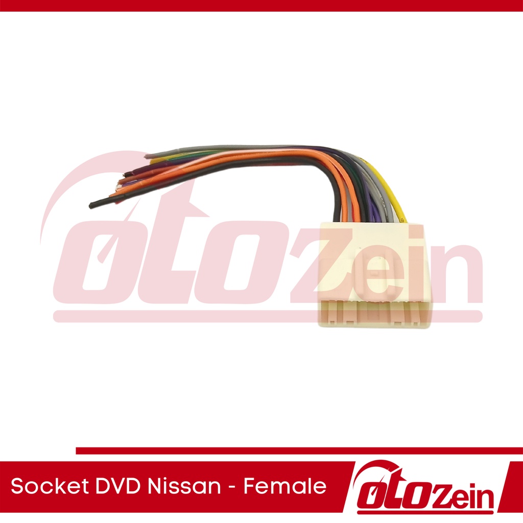 Nissan DVD Socket Female Audio Socket Head Unit Antenna Cable