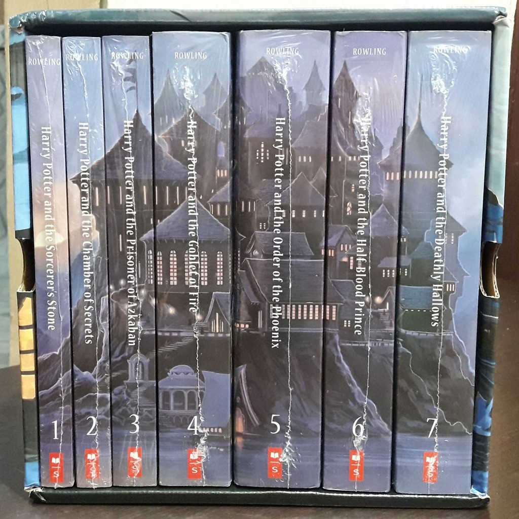 Harry Potter Books Castle Edition Boxed Set Paperback Shopee Philippines