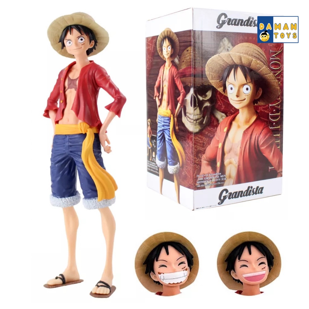 Action Figure Anime One Piece Monkey D Luffy | Shopee Philippines