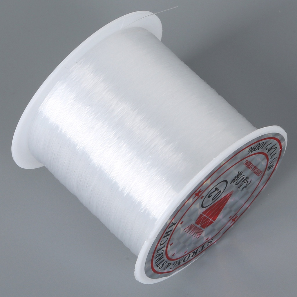1Roll 0.2-0.8mm Fish Line Wire Clear Non-stretch Strong Nylon String ...
