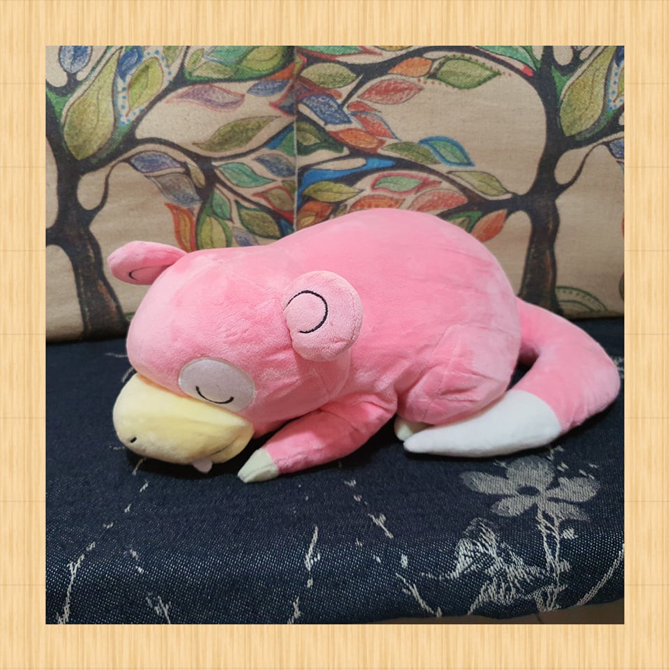 Sleeping slowpoke plush deals