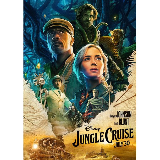 Jungle Cruise Poster | Laminated Posters | Movie Posters | Wallpaper ...
