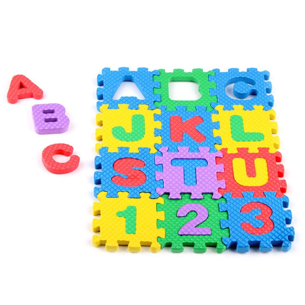 Sponge Puzzle Alphabet Letters & Numbers | Shopee Philippines