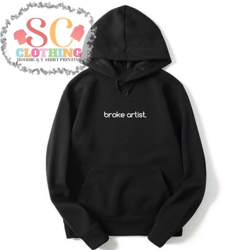 Broke shop artist hoodie