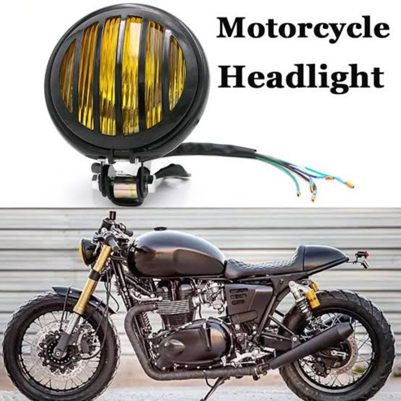 cafe racer headlight original | Shopee Philippines
