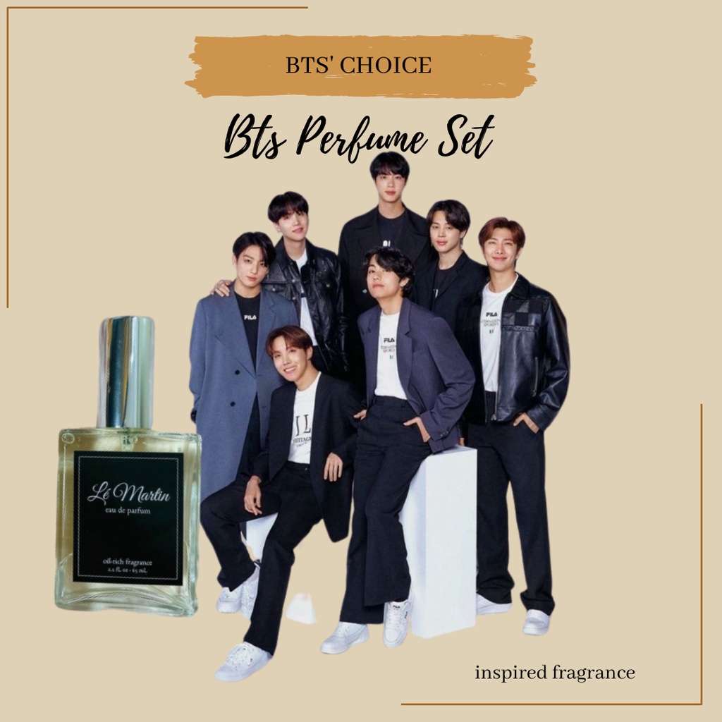 BTS PERFUME SET (inspired Fragrance) | Shopee Philippines