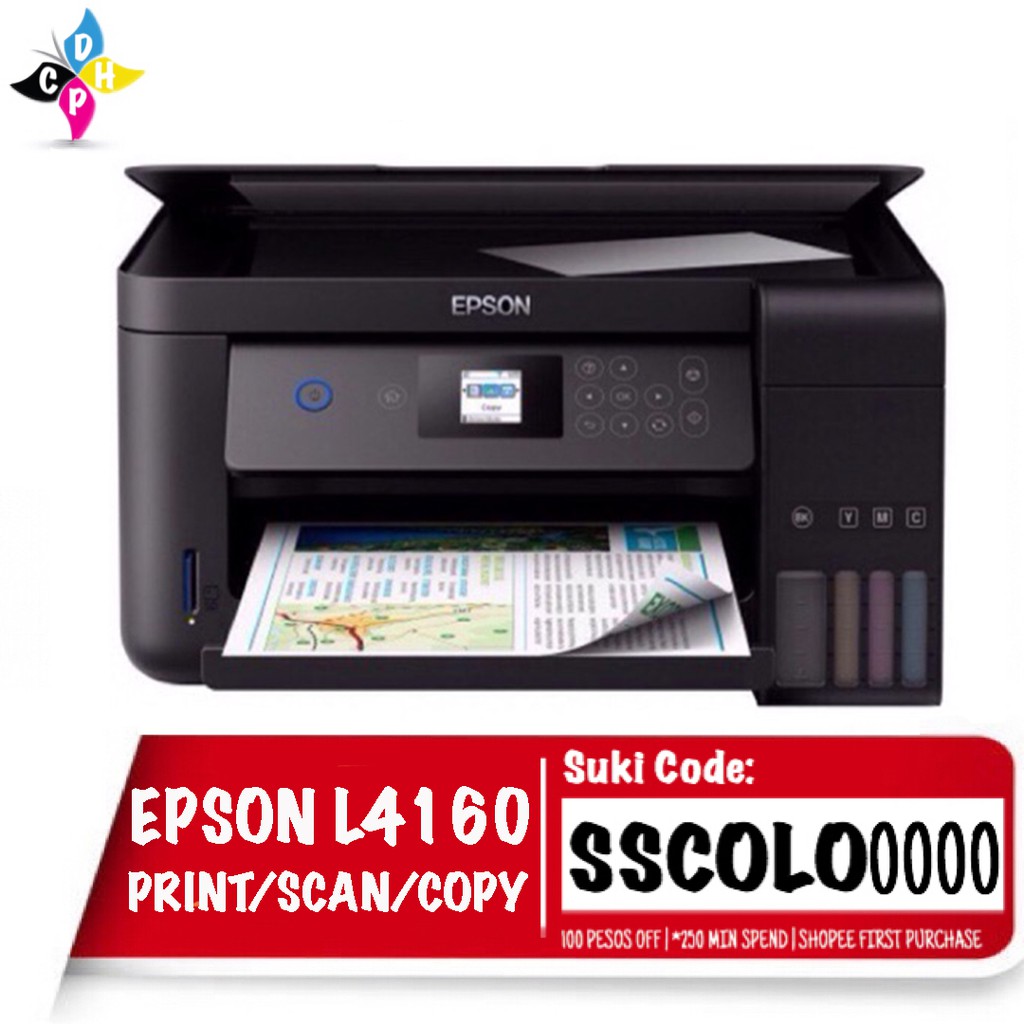 Epson L4160 Wi Fi Duplex All In One Ink Tank Printer Shopee Philippines 3113