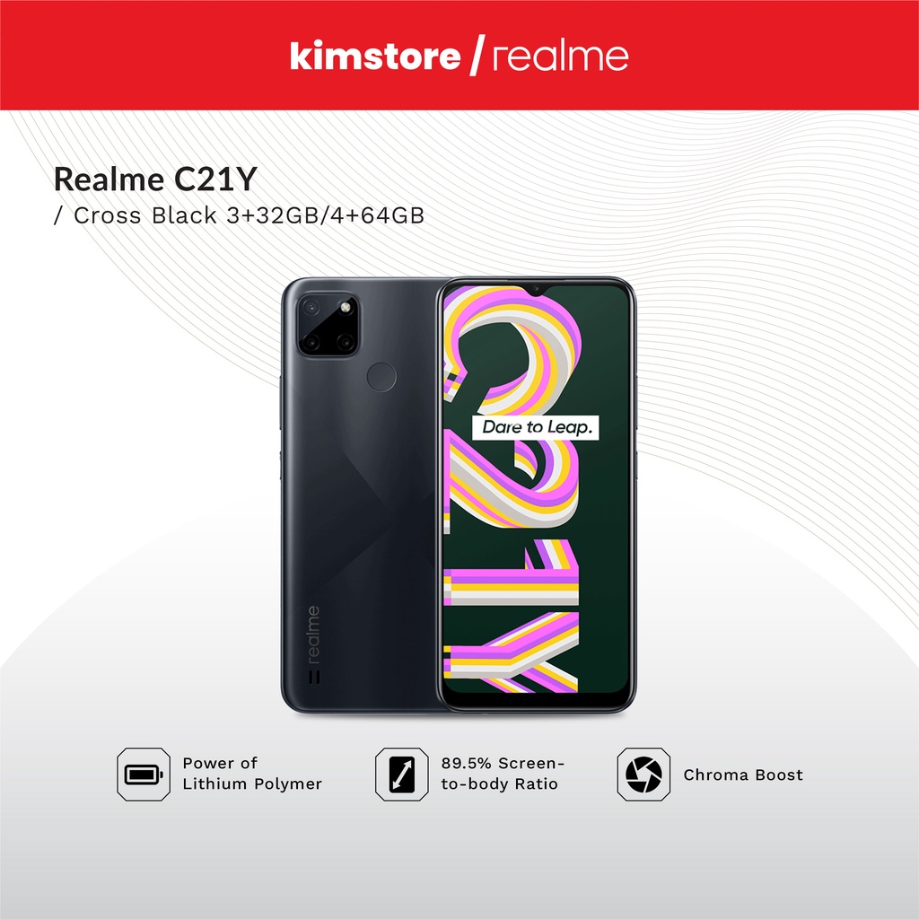 Realme C21y 4 Plus 64gb Octa-Core 13mp Ai Triple Camera 5000mAh ...