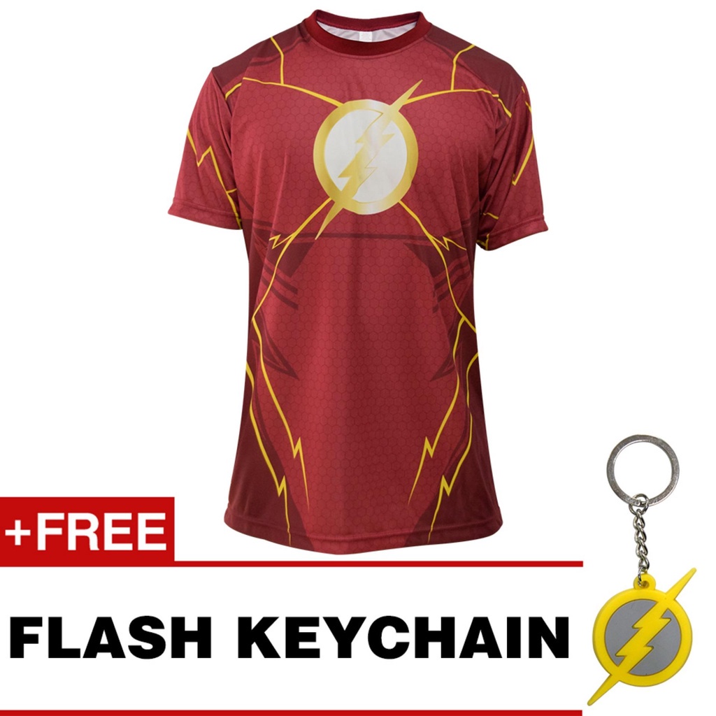 The Flash Quick Dry Stretchable Short Sleeve Men's Sports Jersey (DC ...