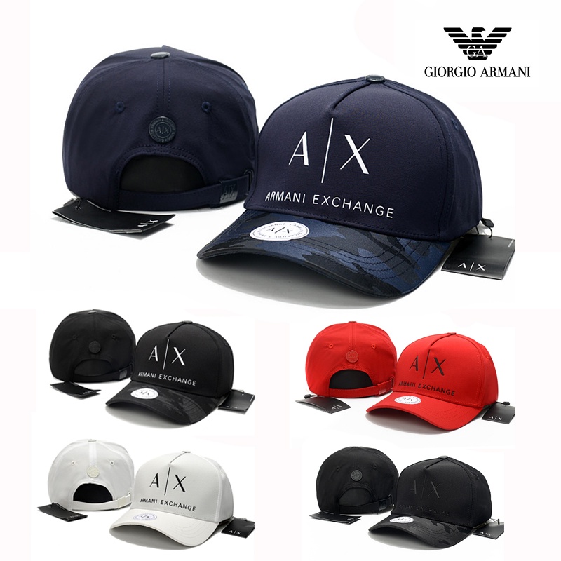 LWBi ARMANI EXCHANGE 2021 New AX Baseball Cap Summer Outside Hats for Men  Women Sports Snapback Cap∪
