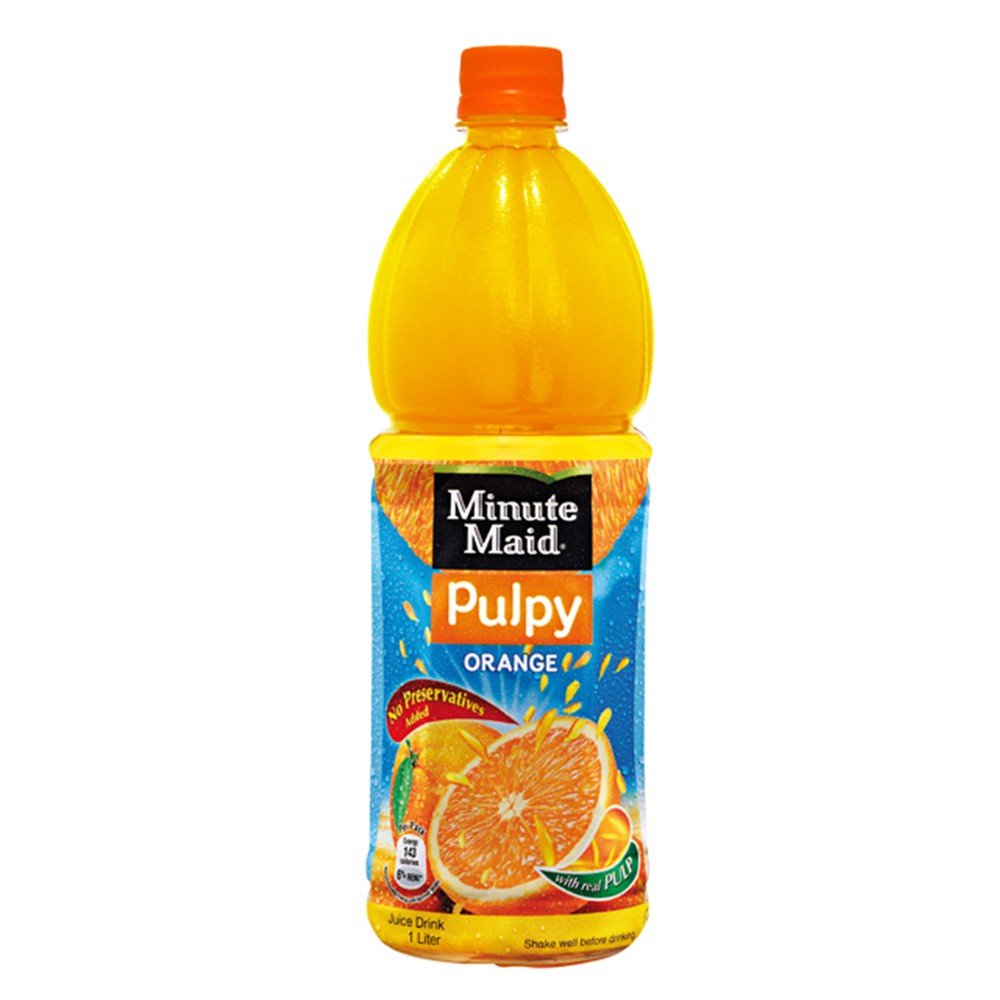 Minute Maid Pulpy Orange Juice 1L | Shopee Philippines