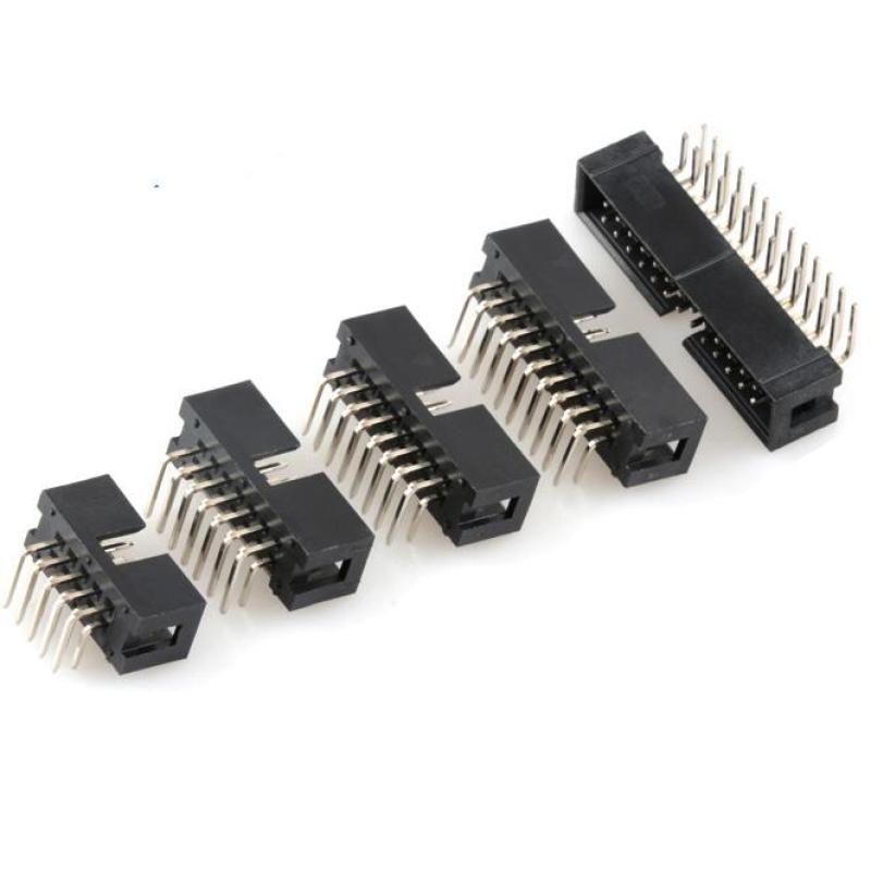 20pcs 2.54mm DC3 6P 8P 10P 14P 16P 20P 26P 30P 34P 40P Socket Header ...