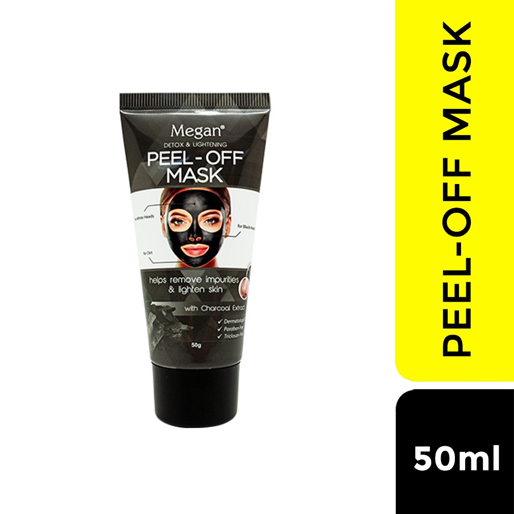 Megan Peel-Off Mask with Charcoal Extract 50g | Shopee Philippines