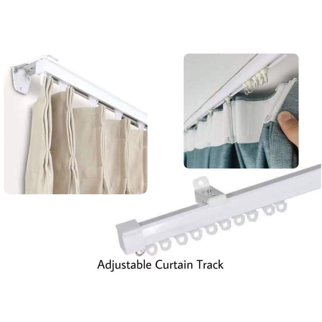 Adjustable Ceiling Curtain Track Shopee Philippines
