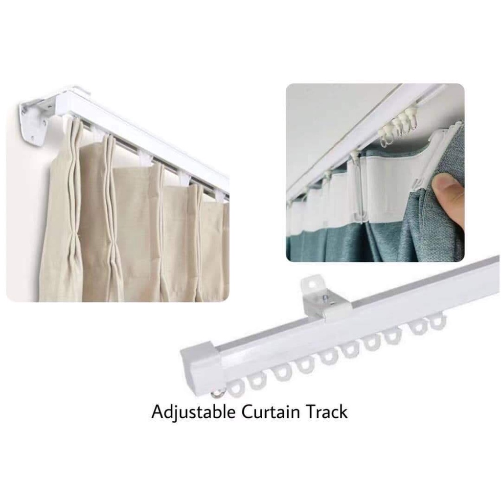 Adjustable Ceiling Curtain Track | Shopee Philippines