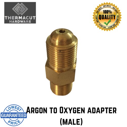 Argon to Oxygen Adapter (Male) | Shopee Philippines