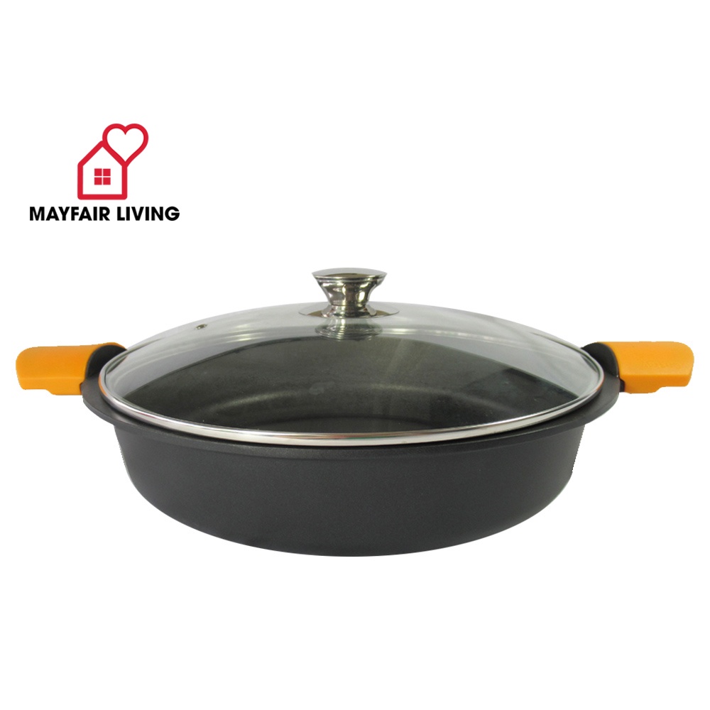 Castey Non-Stick Low Casserole, 32cm | Shopee Philippines