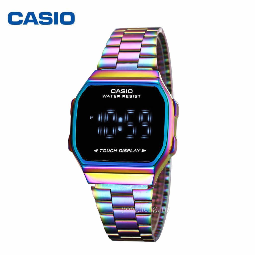 CASIO Retro Classic Unisex Digital Steel Watch A168WA Multifunctional