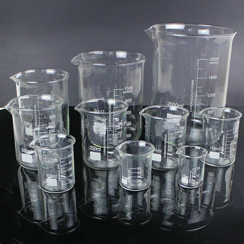 Lb2lab Small Volume Beaker Borosilicate Glass Low Form For Laboratories Shopee Philippines 7972