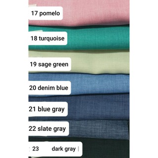 Soft Polyester Cool Linen Fabric (SET A) 58 Width