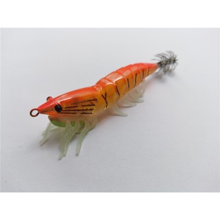 3.0# Squid Lures Lead Sinker Jigs Octopus Wood Shrimp Bait With