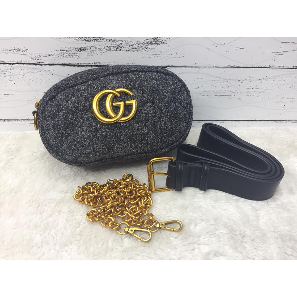 Gucci black clearance sling bag price