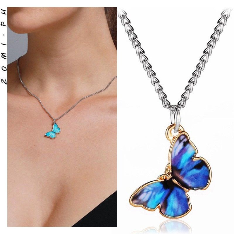 Shopee deals butterfly necklace