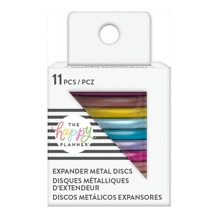 Happy Planner Rainbow Big Expander Metal Discs 1.75