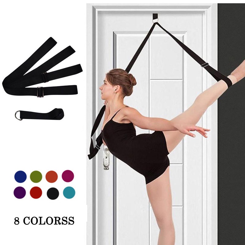 3M Door Flexibility Stretching Yoga Stretch Strap Leg Stretcher Strap D ...