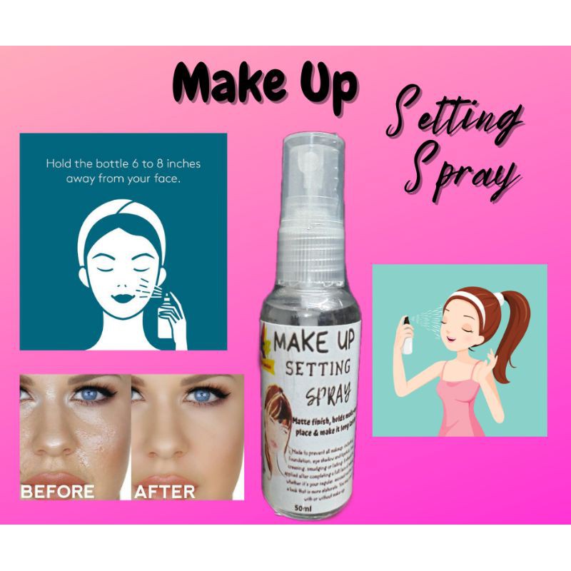 【Ready Stock】♟㍿∋MAKE UP SETTING SPRAY/FACIAL MIST 50ML Shopee Philippines