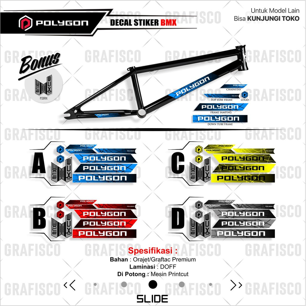 Decal bmx 2024