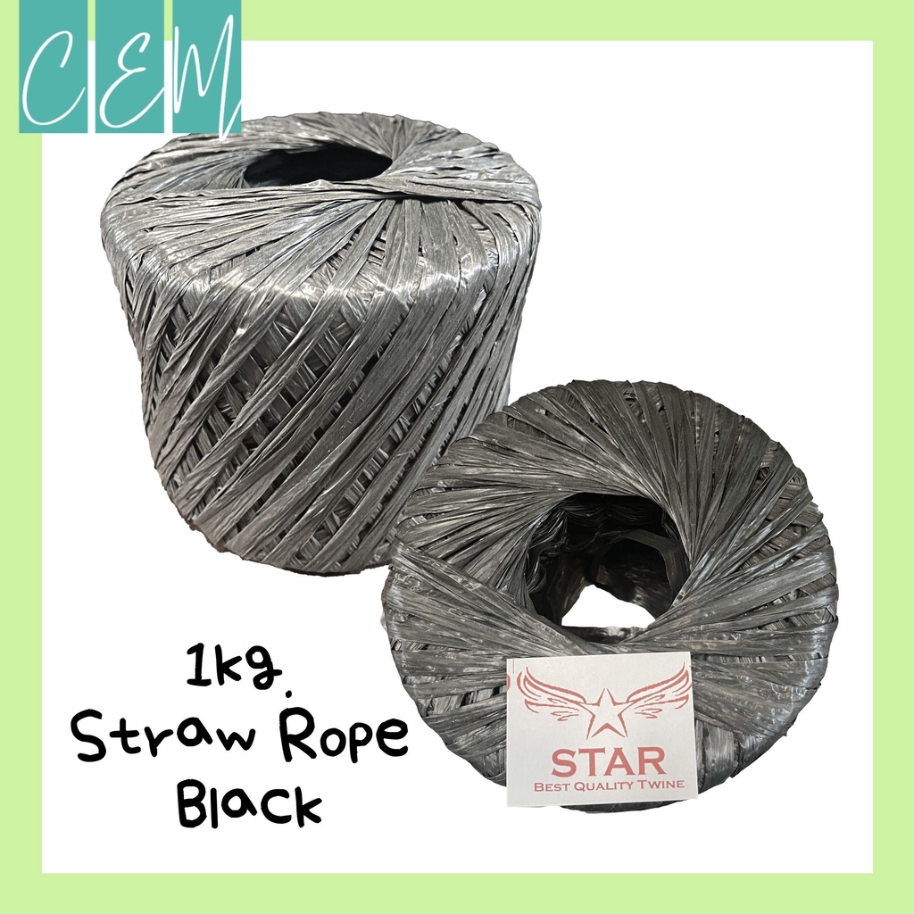 Star Plastic Twine Straw Rope Panali 1kg Shopee Philippines