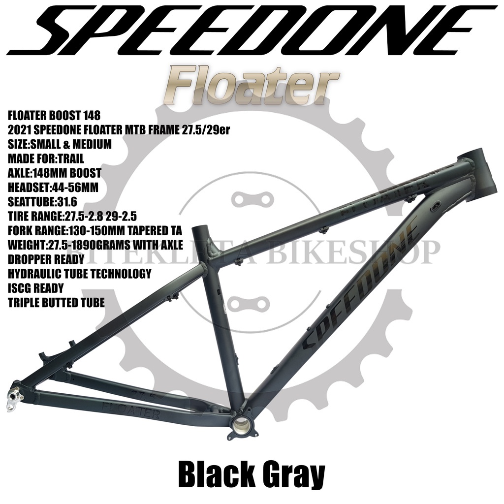 2021 FLOATER MTB FRAME 27.5 29ER SPEEDONE Shopee Philippines