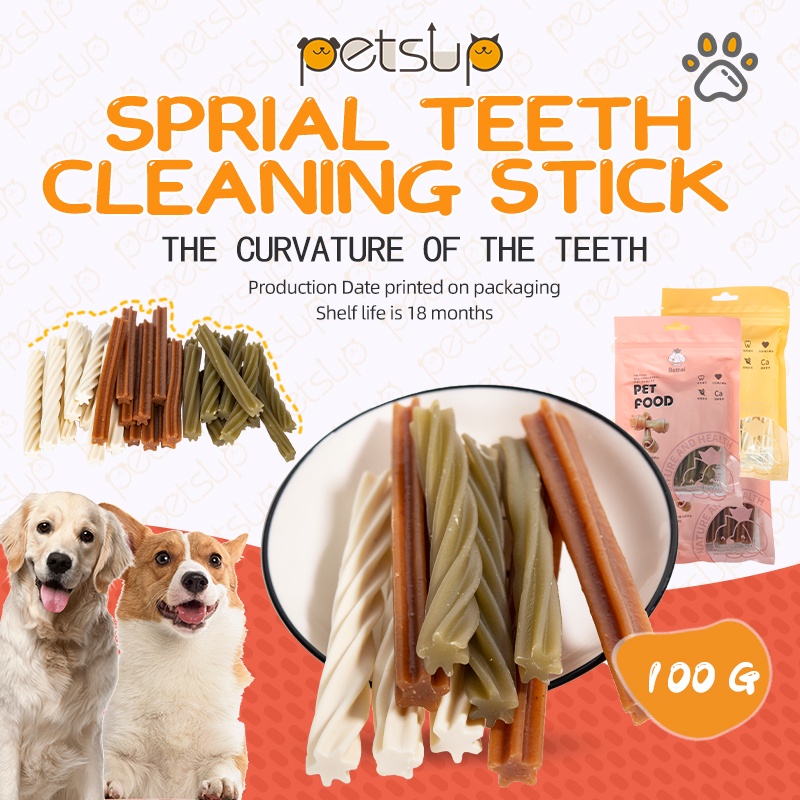 100g Dog Dental Stick Nutrition Puppy Treats Dentastix Dog Treats For